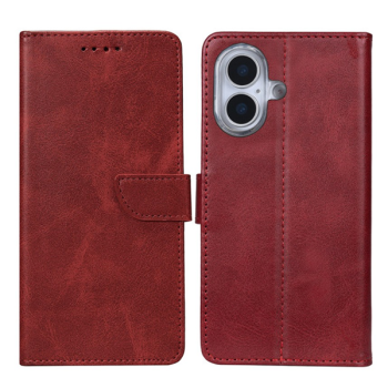 Rixus Flip Book Cover Tasche Schutz-Hülle Case passend für Apple iPhone 17, rot