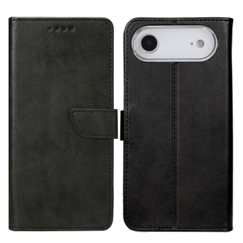 Rixus Flip Book Cover Tasche Schutz-Hülle Case passend für Apple iPhone 17 Air, schwarz