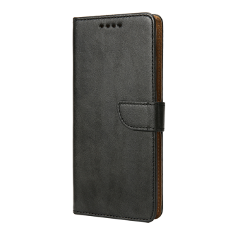 Rixus Flip-Hülle Wallet passend für Samsung Galaxy A20e (A202F) mit Standfunktion, schwarz