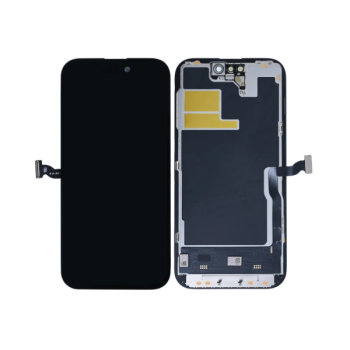 LCD Display (Soft OLED) + Touchscreen kompatibel mit Apple iPhone 14 Pro (IC Removable), schwarz