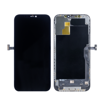 LCD Display + Touchscreen für iPhone 12 Pro Max, schwarz (IC Removable) (60Hz)