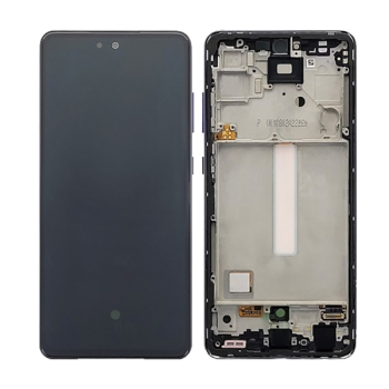 Samsung Galaxy A52 A525F, A52 5G A526B Display + Touchscreen inkl. Rahmen Awesome Violet (GH82-25524C)