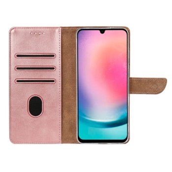 Rixus Flip Book Cover Tasche Schutz-Hülle Case passend für Samsung Galaxy A26 (A266B), Galaxy A17, pink