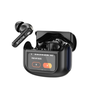 Rixus RXBH63B Wireless Earbuds mit Touch Case Pro, schwarz