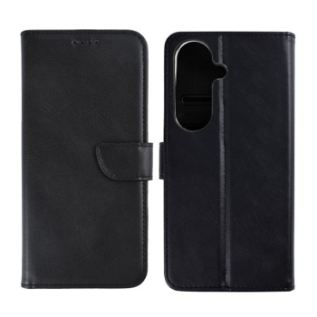 Rixus Flip Book Cover Tasche Schutz-Hülle Case passend für Samsung Galaxy S26 (S942), schwarz