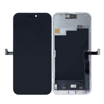 LCD Display (Soft-OLED) + Touchscreen kompatibel mit Apple iPhone 15 Pro Max, schwarz