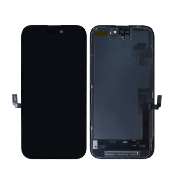 LCD Display (Soft-OLED) + Touchscreen (120Hz) kompatibel mit iPhone 16 (IC Removable), schwarz