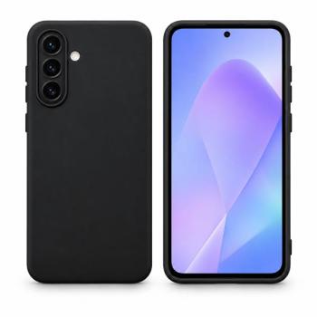 starfix AIR Silikon-Hülle passend für Samsung Galaxy A57 5G (A576B), schwarz