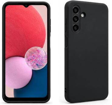 starfix Air Silikon-Hülle passend für Samsung Galaxy A13 4G, schwarz