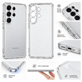 starfix AIR Silikon-Hülle passend für Samsung Galaxy S26 Ultra (S948B), transparent