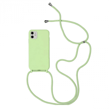 starfix "Kordon" Silikon S-Case für Apple iPhone 12 / 12 Pro (6.1 Zoll), hellgrün