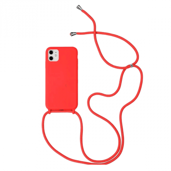 starfix "Kordon" Silikon S-Case für Apple iPhone 12 / 12 Pro (6.1 Zoll), rot