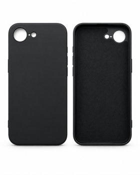 starfix Air Silikon-Hülle passend für Apple iPhone 16e, 17e, schwarz