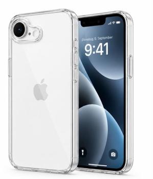 starfix Air Silikon-Hülle passend für Apple iPhone 16e, 17e transparent