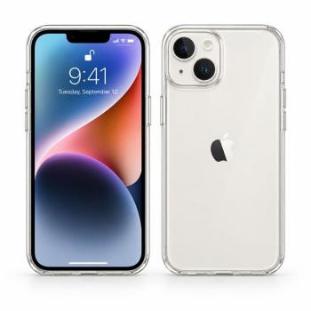 starfix Air Silikon-Hülle passend für Apple iPhone 15 Plus, transparent