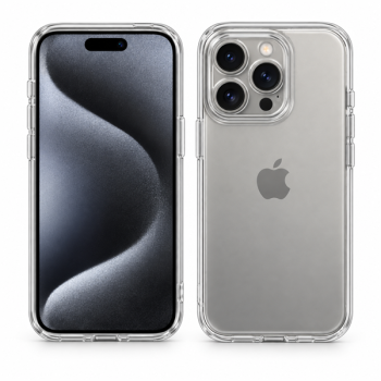 starfix Air Silikon-Hülle passend für Apple iPhone 16 Pro Max, transparent