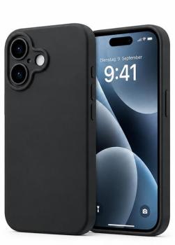 starfix Air Silikon-Hülle passend für Apple iPhone 17, schwarz