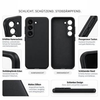 starfix Air Silikon-Hülle passend für Samsung Galaxy S23 schwarz