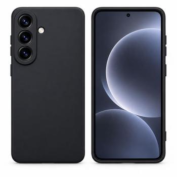 starfix AIR Silikon-Hülle passend für Samsung Galaxy S26 Plus (S947B), schwarz