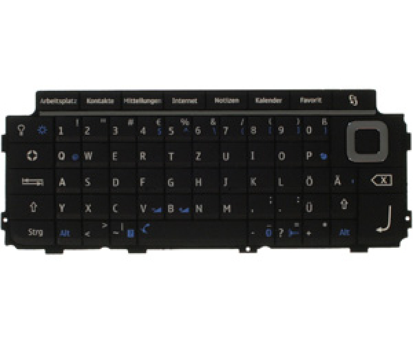 Nokia E90 Tastenmatte Tastatur QWERTZ