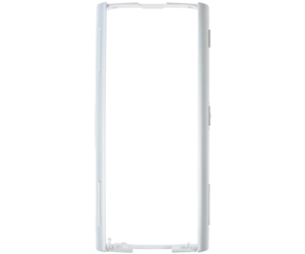 Nokia X6 Mittelgehäuse Cover inkl. Abdeckungen weiß