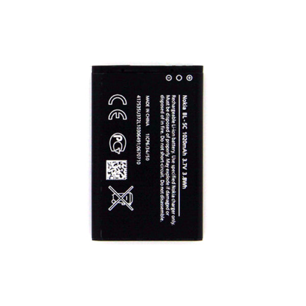 Nokia BL-5C Akku für 6230i, 1101, 1108, 1200, 2310, 2600, 6600, C2, X2 Nokia BL-5C Akku für 6230i, 1101, 1108, 1200, 2310, 2600, 6600, C2, X2