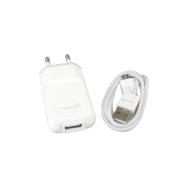 Reise- Ladegerät Set microUSB weiß Reise- Ladegerät Set microUSB weiß
