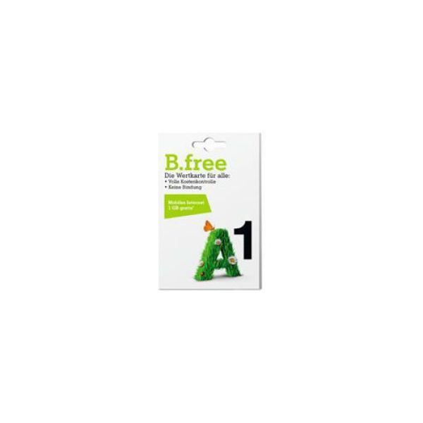 B-free A1 Welcome Package Internet 5GB Startguthaben, Triple-SIM, Prepaid