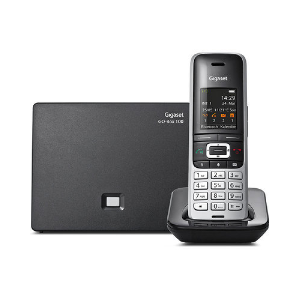 S850A GO IP Dect SLT Clip schwarz S850A GO IP Dect SLT Clip schwarz