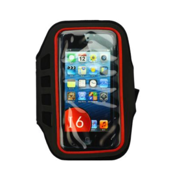 starfix Sport-Armband Jogging Tasche Schutz-Hülle für iPhone 6/7/8/ SE (2020, 2022) rot
