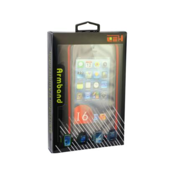 starfix Sport-Armband Jogging Tasche Schutz-Hülle für iPhone 6/7/8/ SE (2020, 2022) rot