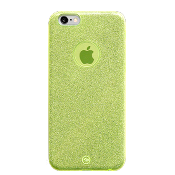 starfix Glitter-Series Flip Tasche Schutz-Hülle Cover für iPhone 6s Plus /6 Plus grün