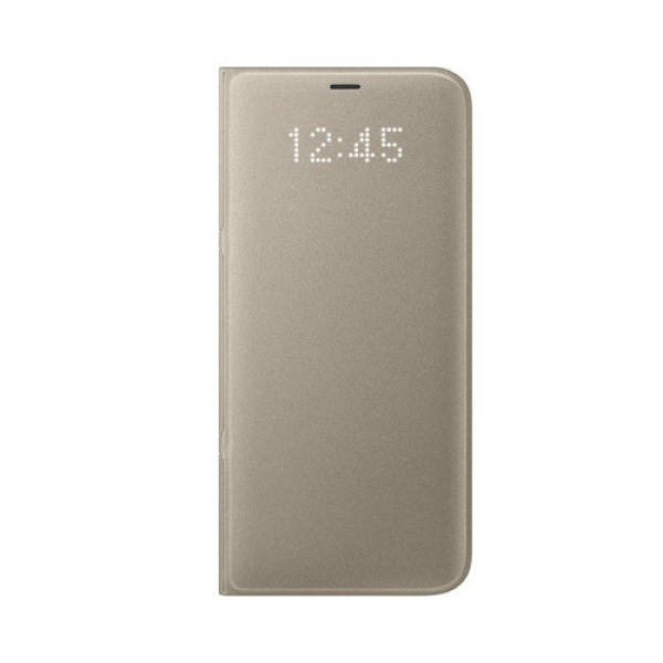 Flip-Ledertasche EF-NG955PF LED View Cover für Galaxy S8 Plus + gold Flip-Ledertasche EF-NG955PF LED View Cover für Galaxy S8 Plus + gold