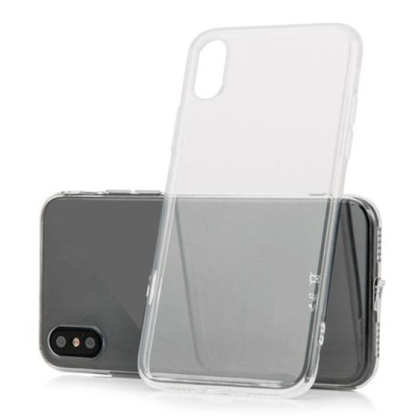 starfix Slim Silikon-Tasche Schutz-Hülle Cover für Samsung Galaxy A8 Plus 2018 transparent