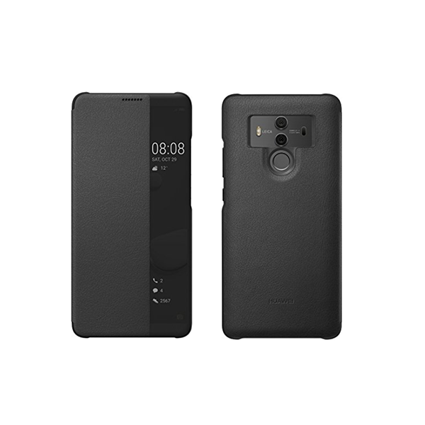 Smart View Flip Cover für Mate 10 Pro grau Smart View Flip Cover für Mate 10 Pro grau