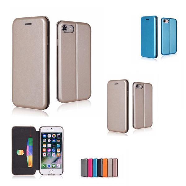 starfix Flip Case für Samsung Galaxy A9 (2018) mit Kartenfach gold