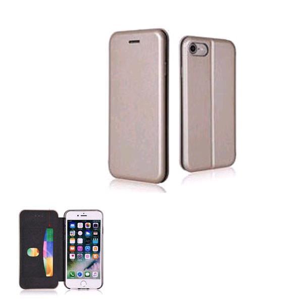 starfix Flip Wallet Tasche Schutz-Hülle Cover für Huawei Y6 (2018) mit Kartenfach rosegold