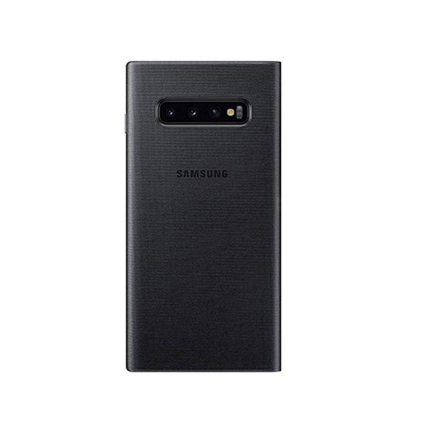 Samsung Galaxy EF-NG975PB LED View Cover für S10+ Plus schwarz