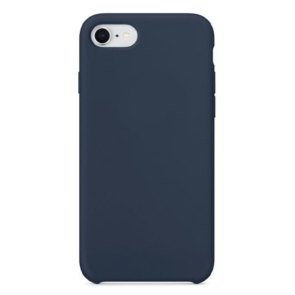 starfix Silikon-Tasche Schutz-Hülle Cover für iPhone 8 Plus / 7 Plus dunkelblau