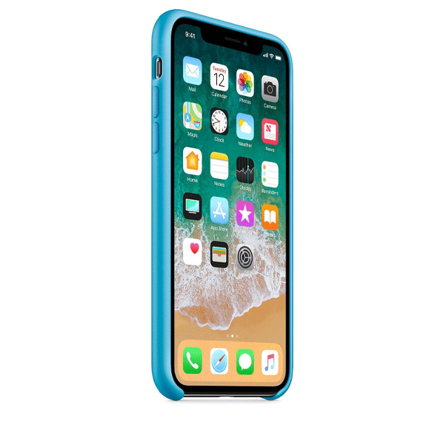 starfix Silikon-Tasche Schutz-Hülle Cover S-Case für iPhone 8 Plus / 7 Plus hellblau