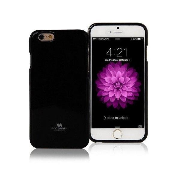 Goospery iJelly Case Tasche Silikon Hülle für Samsung Galaxy S7 Edge schwarz