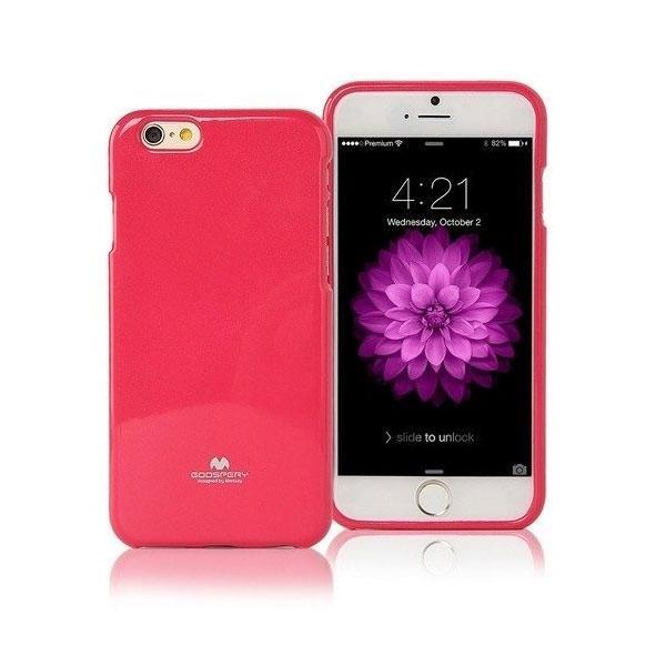 Goospery iJelly Case Tasche Silikon Hülle für iPhone Xr pink