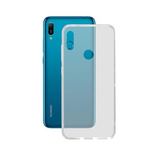 OKKES "AIR" Silikon-Tasche Schutz-Hülle Cover für Hauwei Y6 2019 transparent
