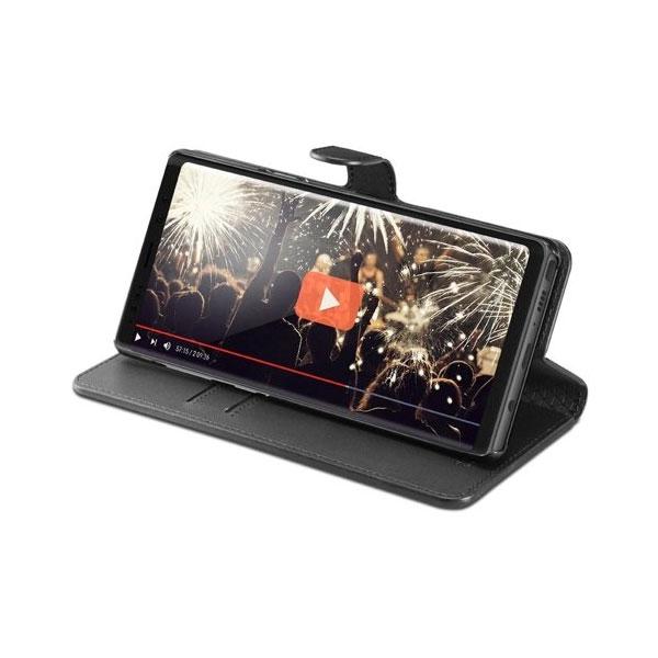 Spigen Wallet S Flip-Tasche Wallet Case Schutz-Hülle für Samsung Galaxy Note 9 N960 schwarz