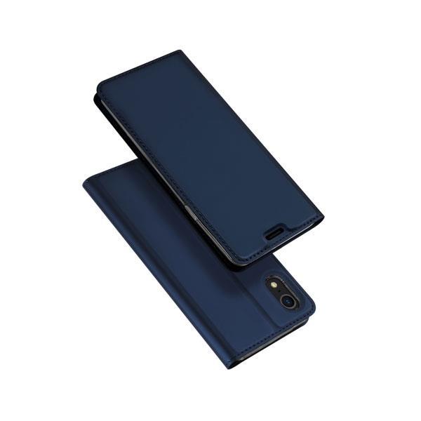 DUX DUCIS Skin Pro Flip Tasche für iPhone Xr blau