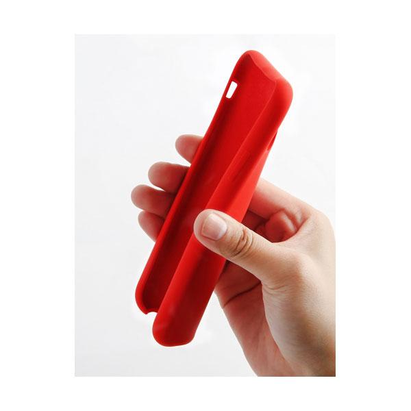 Baseus LSR Liquid Rubber Silikon-Tasche Schutz-Hülle Cover für iPhone Xr rot