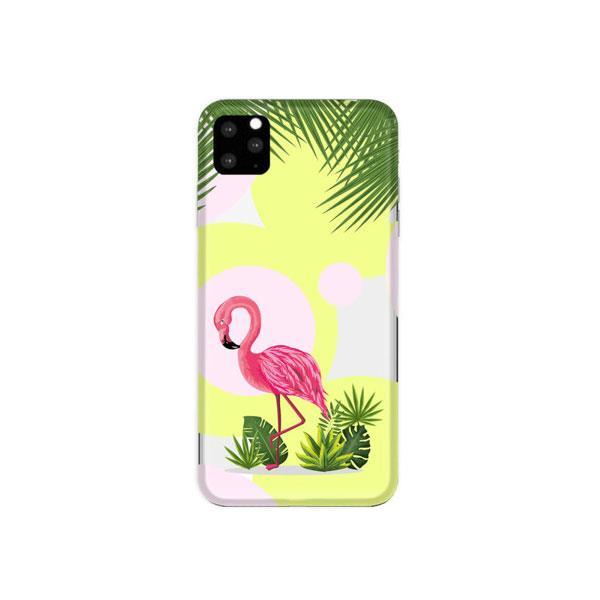 CaseGadget Print Back Cover "FLAMINGO AND FLOWERS" für iPhone 11