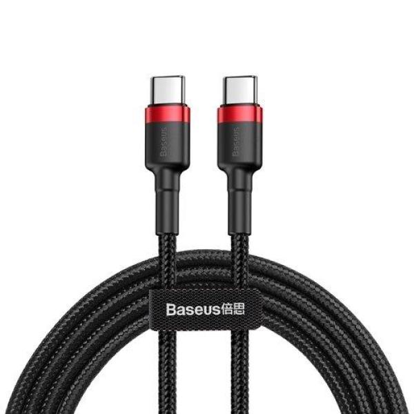 Baseus USB-C auf USB-C Datenkabel / Ladekabel schwarz / rot (1m) Baseus USB-C auf USB-C Datenkabel / Ladekabel schwarz / rot (1m)