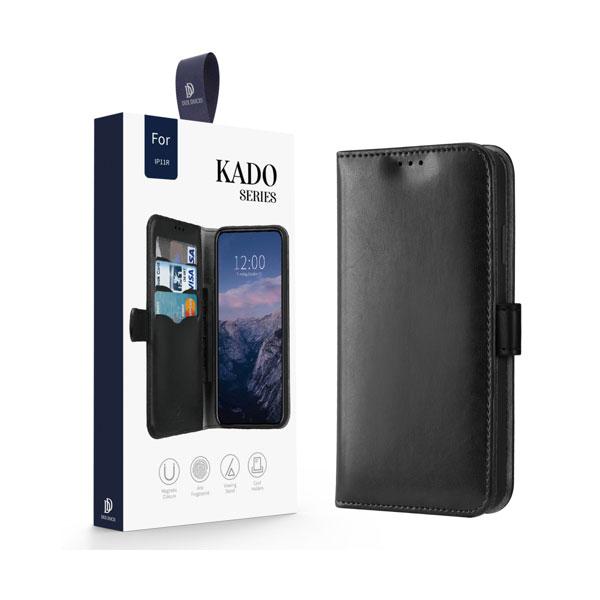 Dux Ducis Kado Book-Wallet Schutzhülle für iPhone 11 Pro Max schwarz