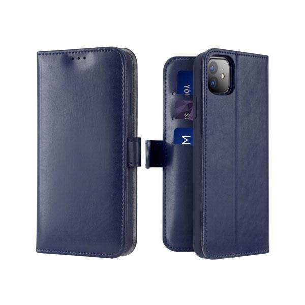 Dux Ducis Kado Book-Wallet Schutzhülle für iPhone 11 Pro Max blau